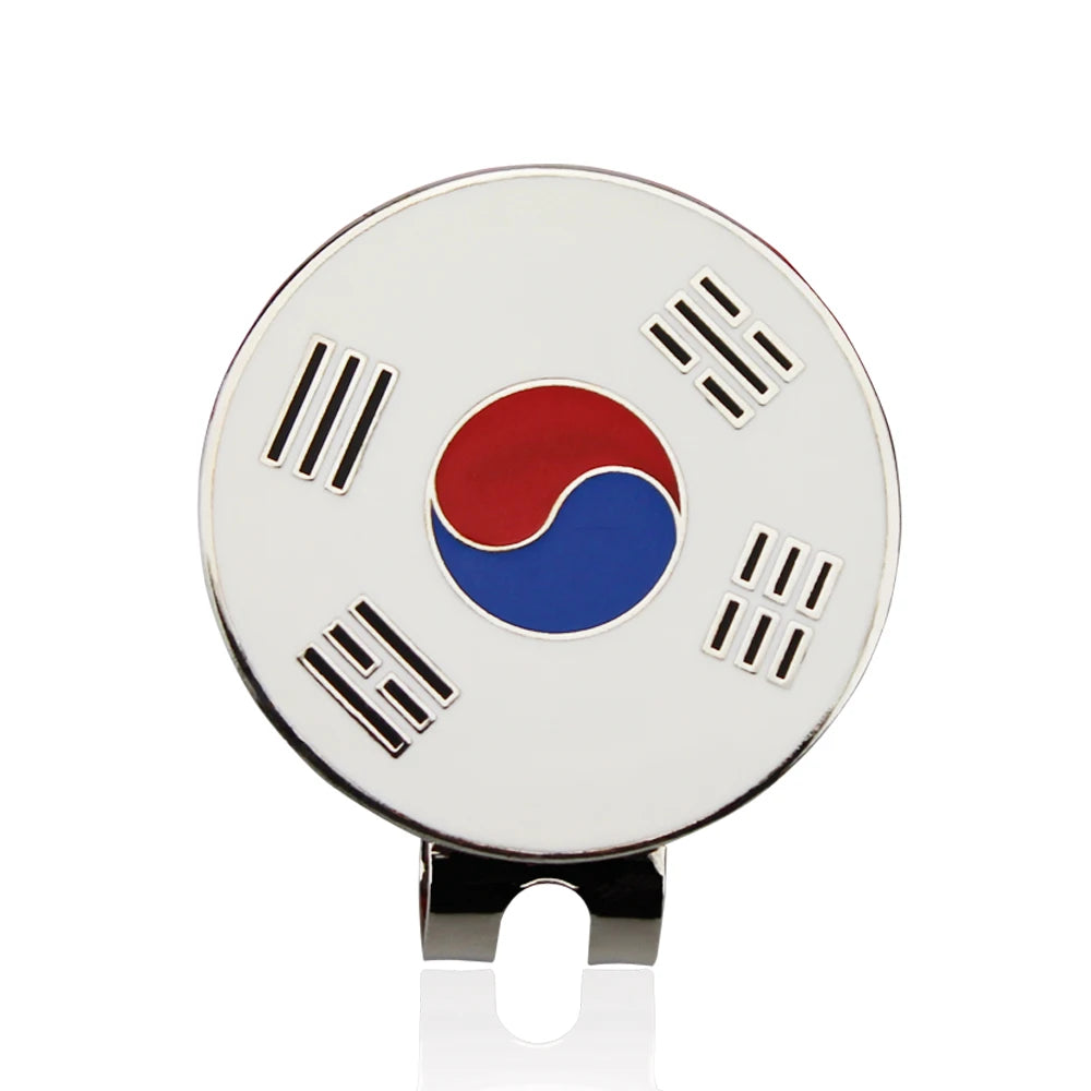 Golf Ball Marker + Hat Clip